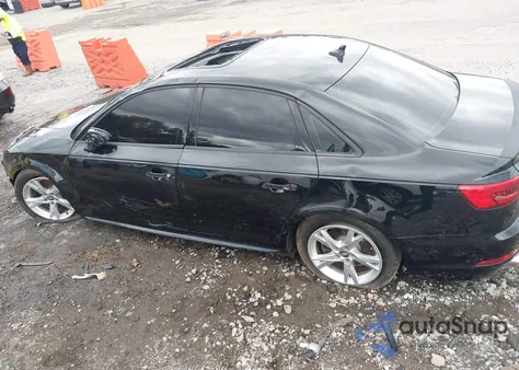 2018 Audi A4 2.0T Ultra Premium/Tech Premium from USA, damaged, VIN WAUKMAF43JA035055